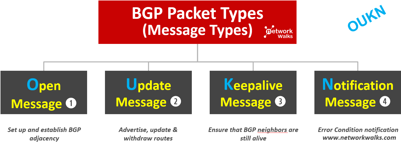 BGP packet types 